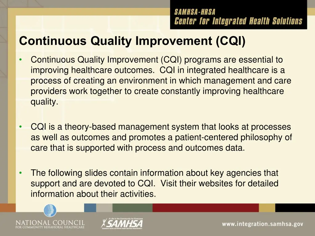 continuous quality improvement cqi