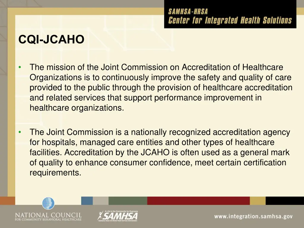 cqi jcaho
