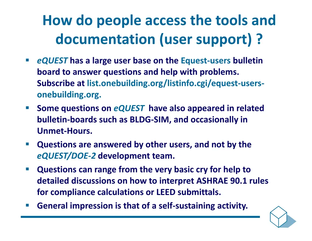 how do people access the tools and documentation 1