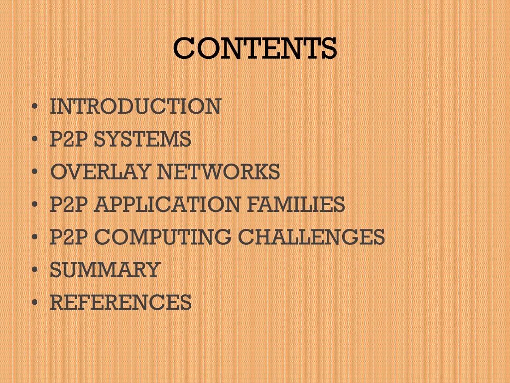 contents