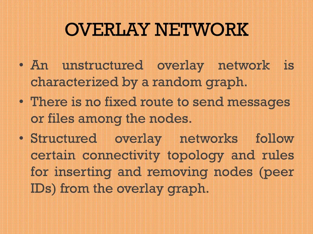 overlay network 1