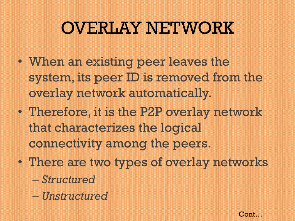 overlay network