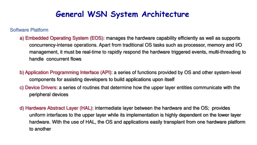 general wsn system architecture 1