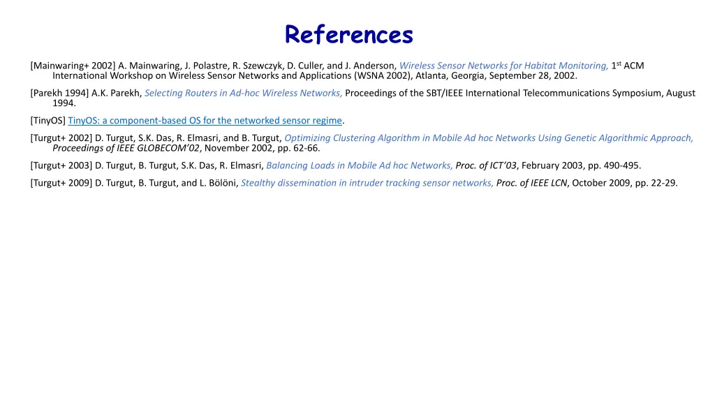 references 1
