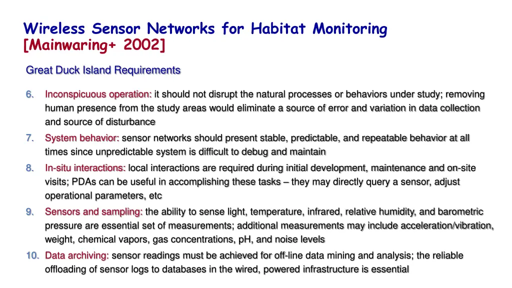 wireless sensor networks for habitat monitoring 4