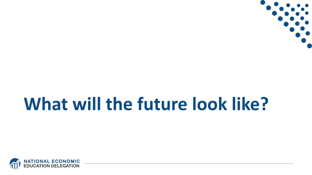 what will the future look like