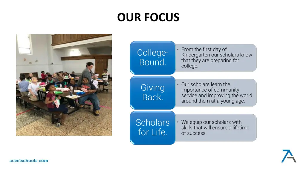 our focus