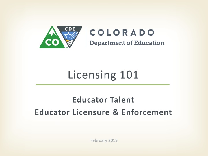 licensing 101