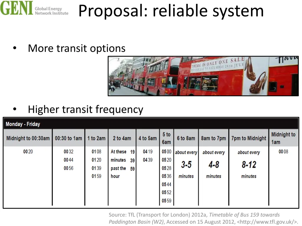 proposal reliable system