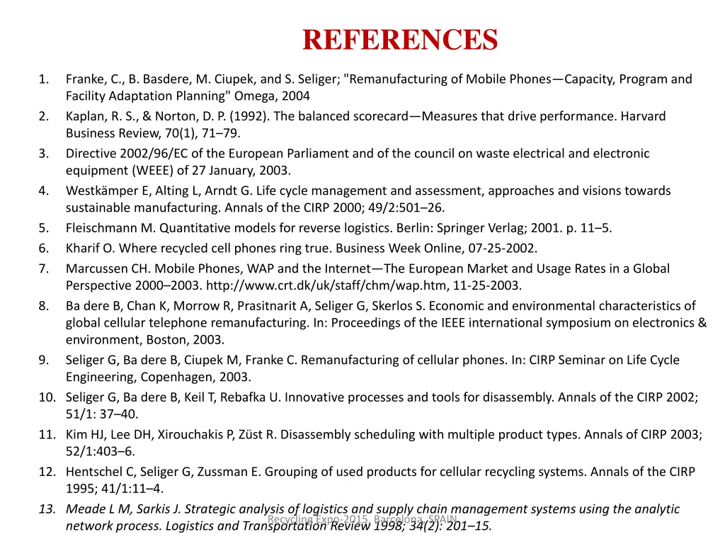 references