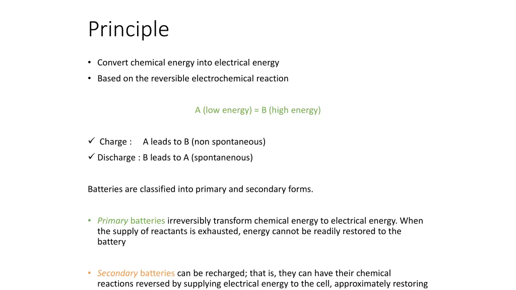principle