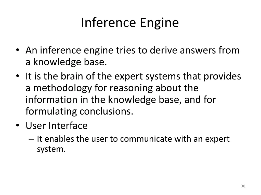 inference engine