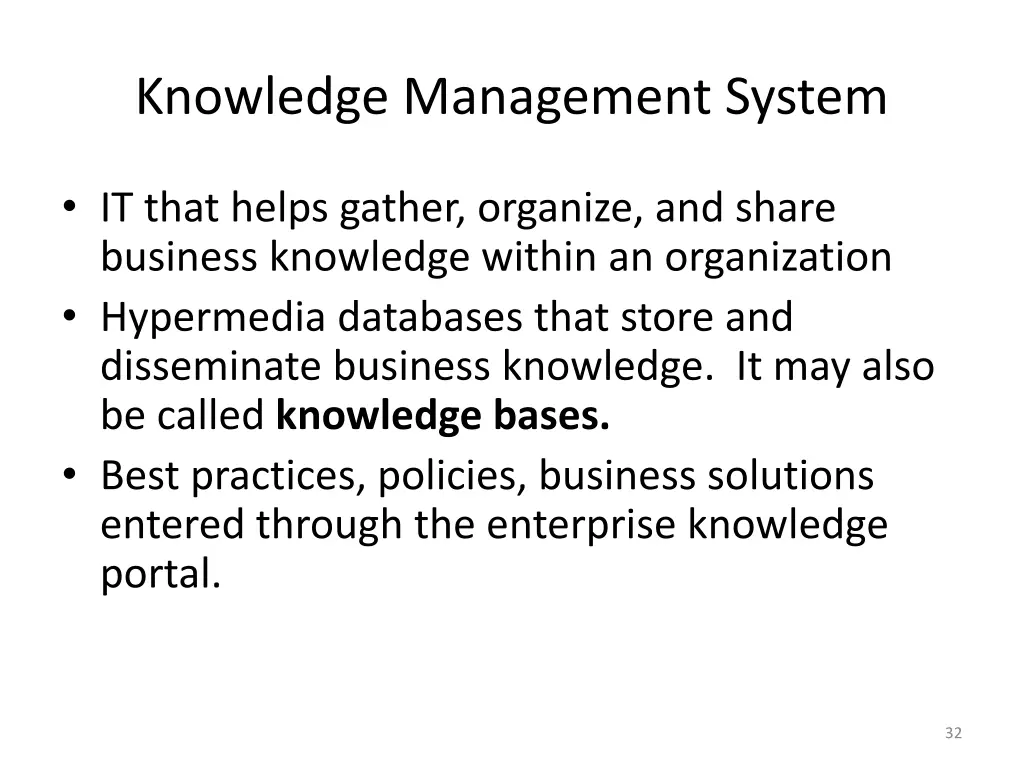 knowledge management system 3