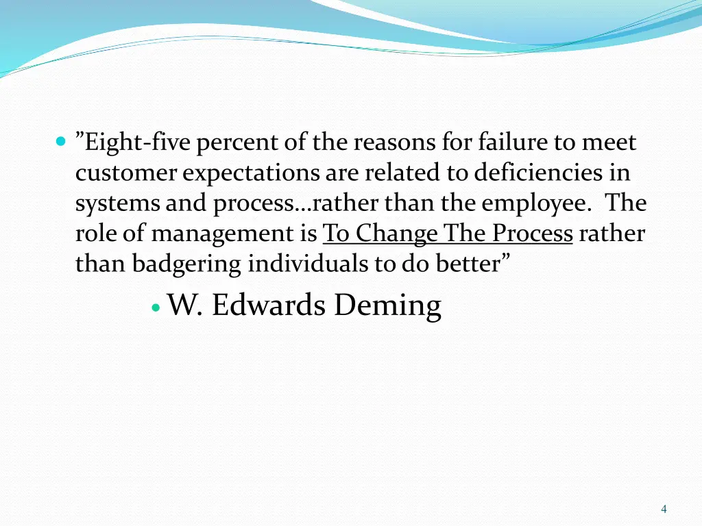 eight five percent of the reasons for failure