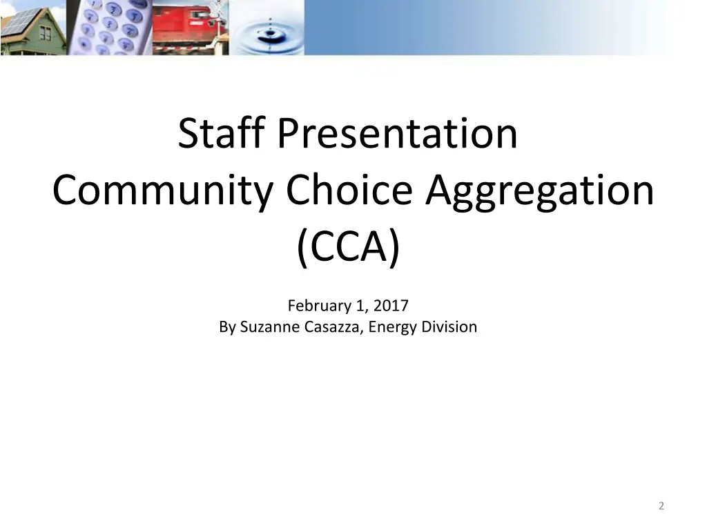 staff presentation community choice aggregation