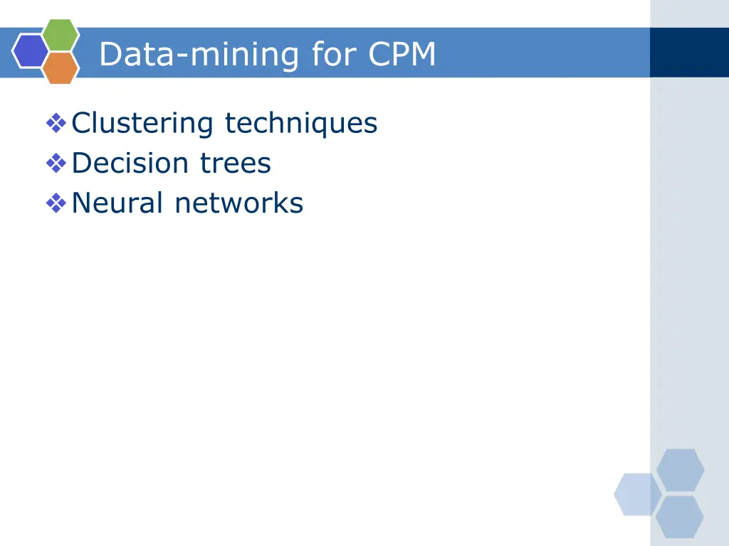 data mining for cpm