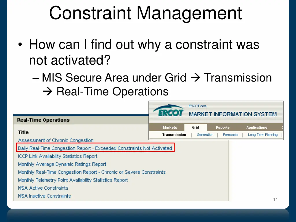 constraint management 2
