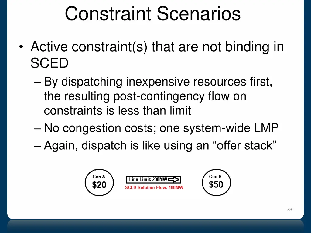 constraint scenarios 1