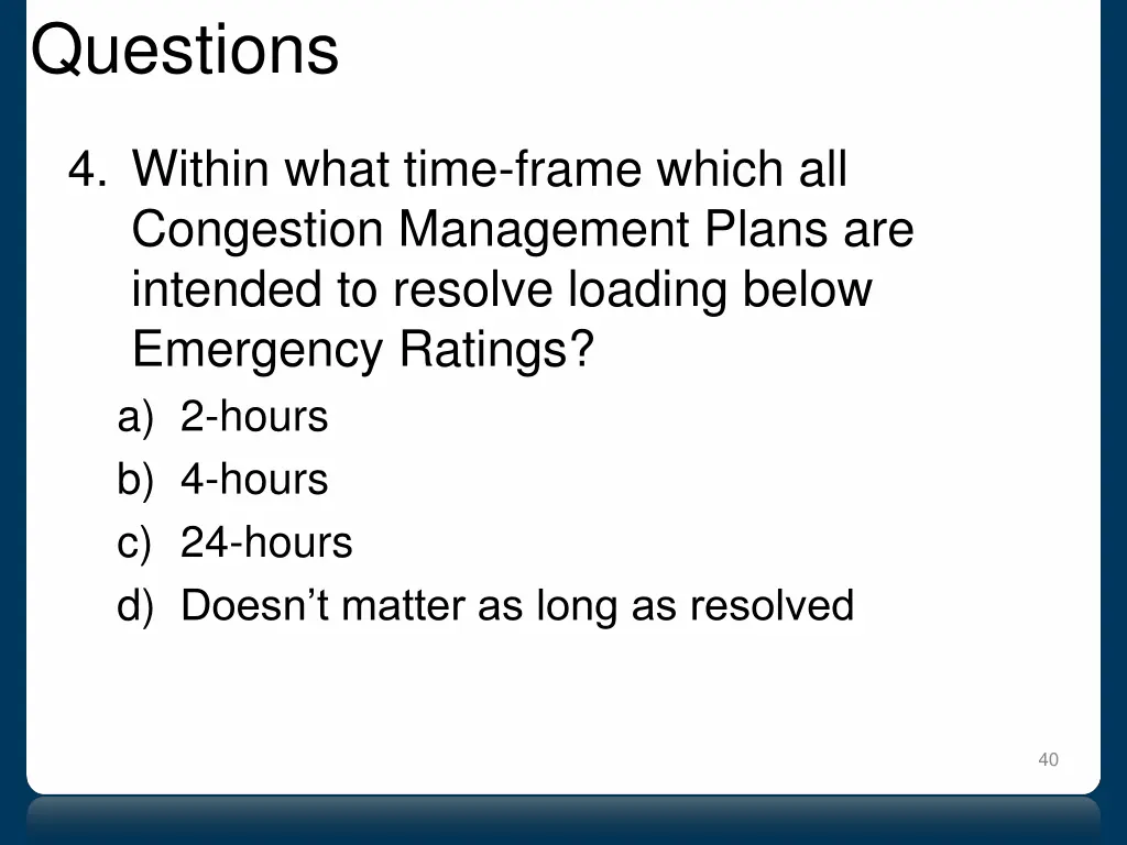 questions 4
