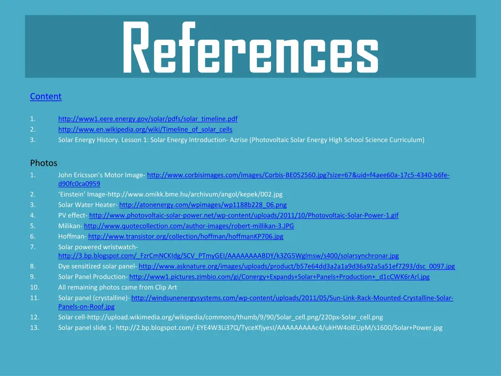 references