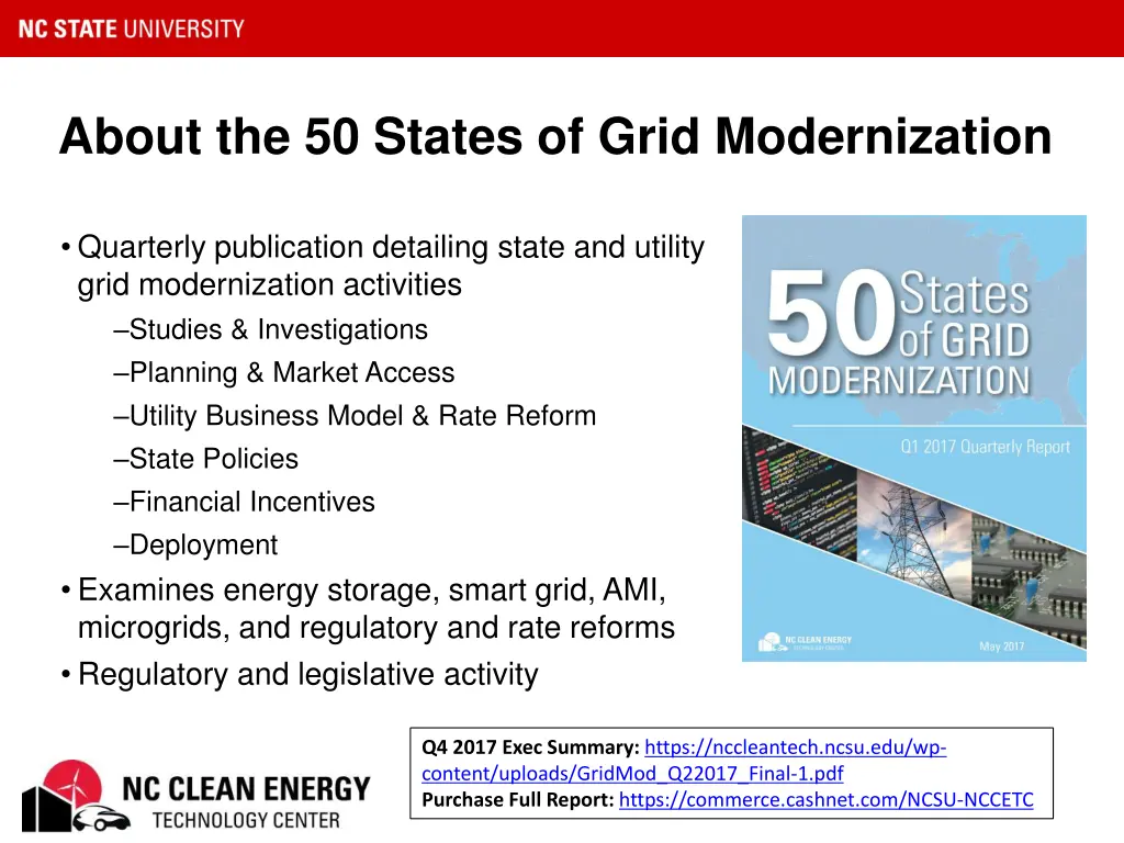 about the 50 states of grid modernization
