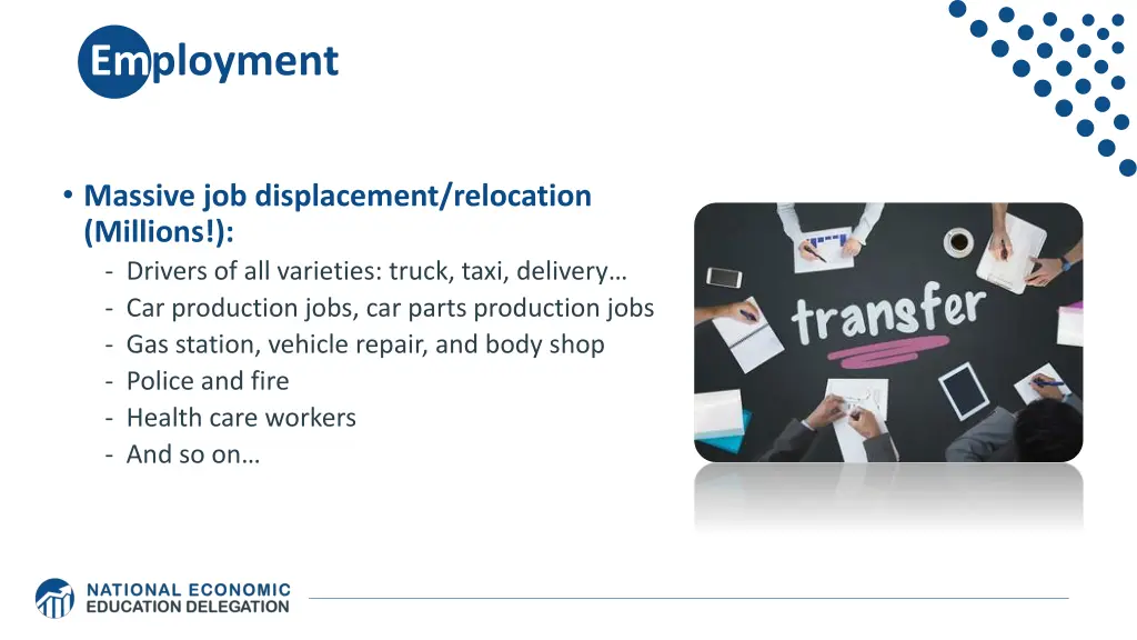 employment