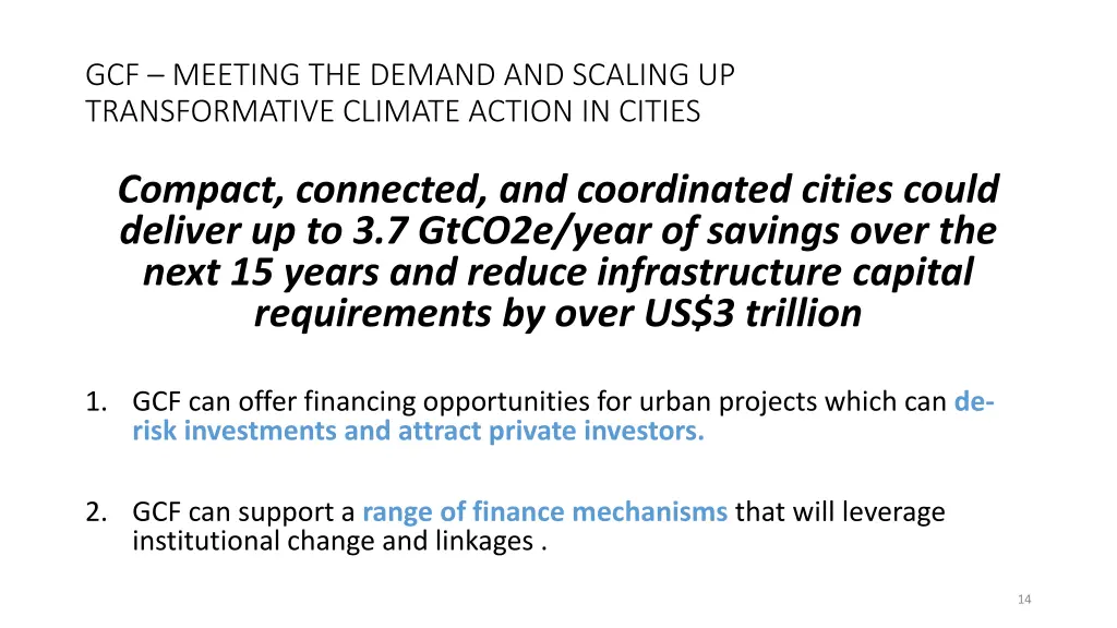 gcf meeting the demand and scaling