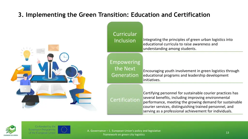 3 implementing the green transition education