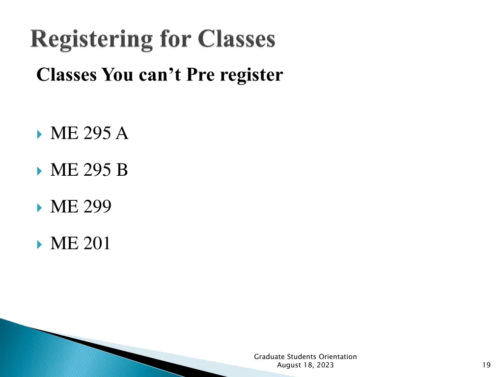 classes you can t pre register