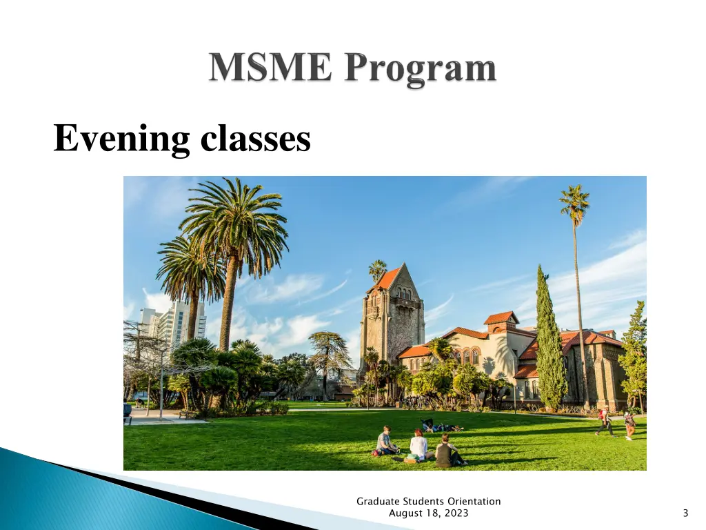 evening classes