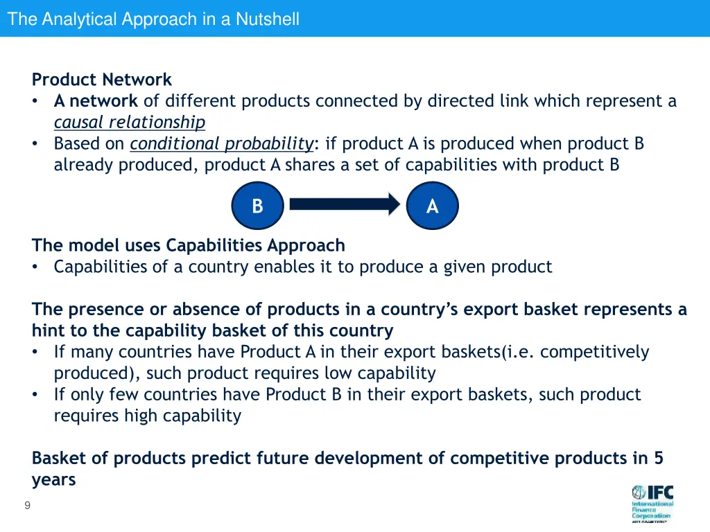 the analytical approach in a nutshell
