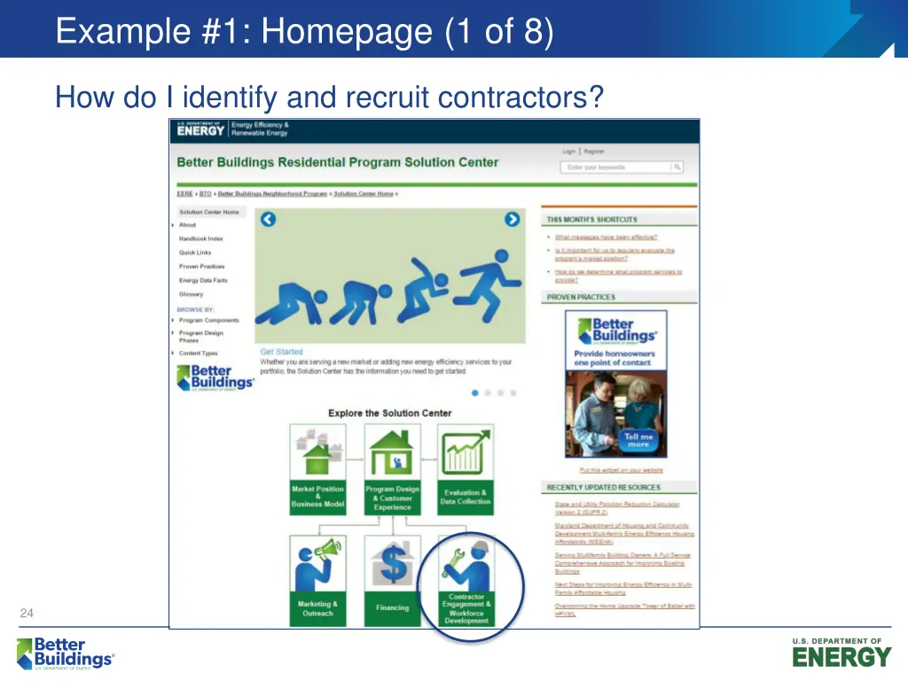 example 1 homepage 1 of 8