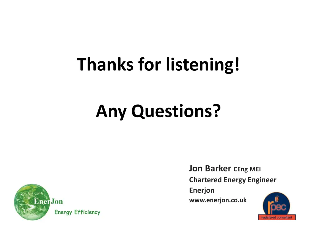 thanks for listening