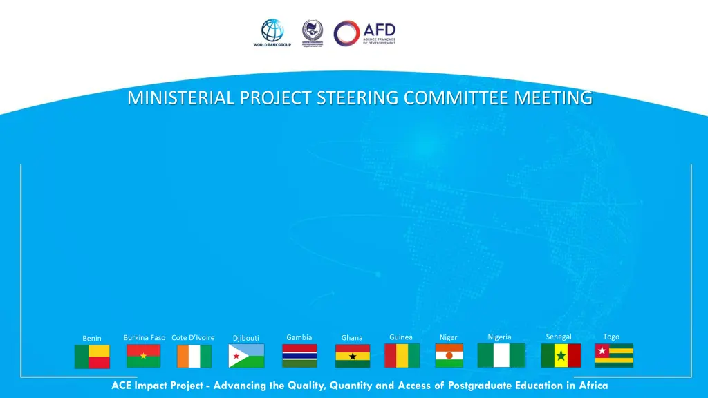 ministerial project steering committee meeting 3