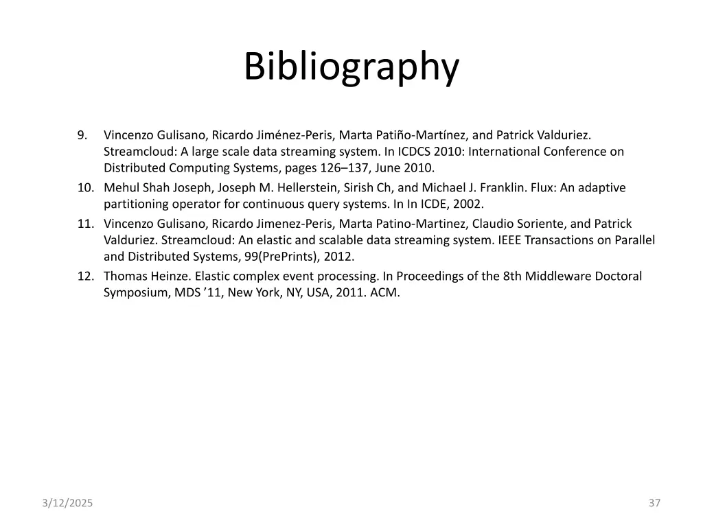 bibliography 1