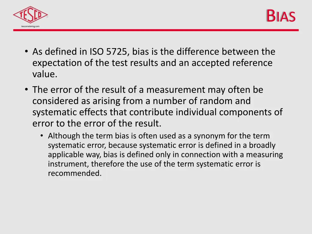 b ias