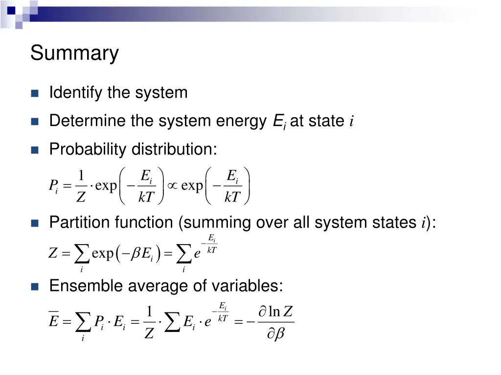 summary