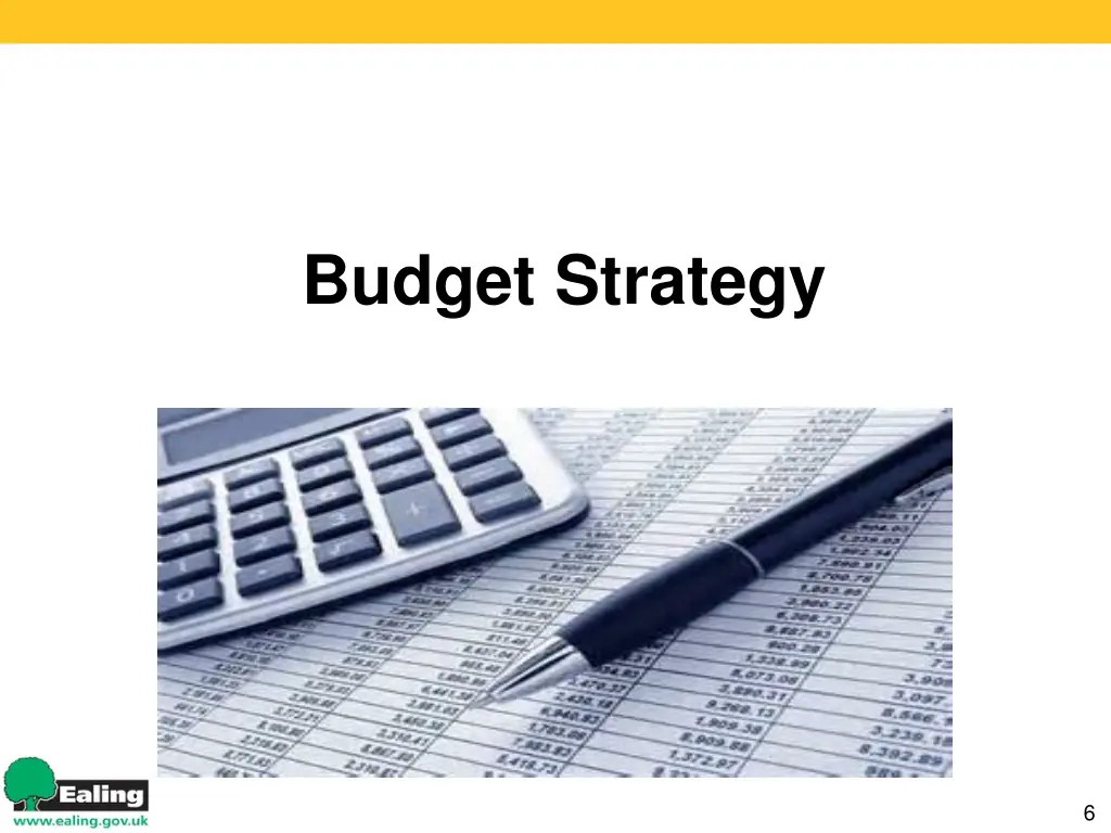 budget strategy