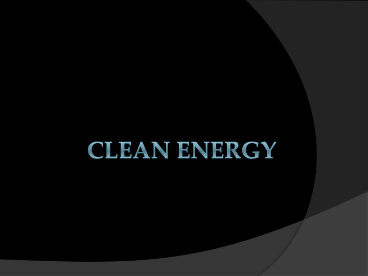clean energy