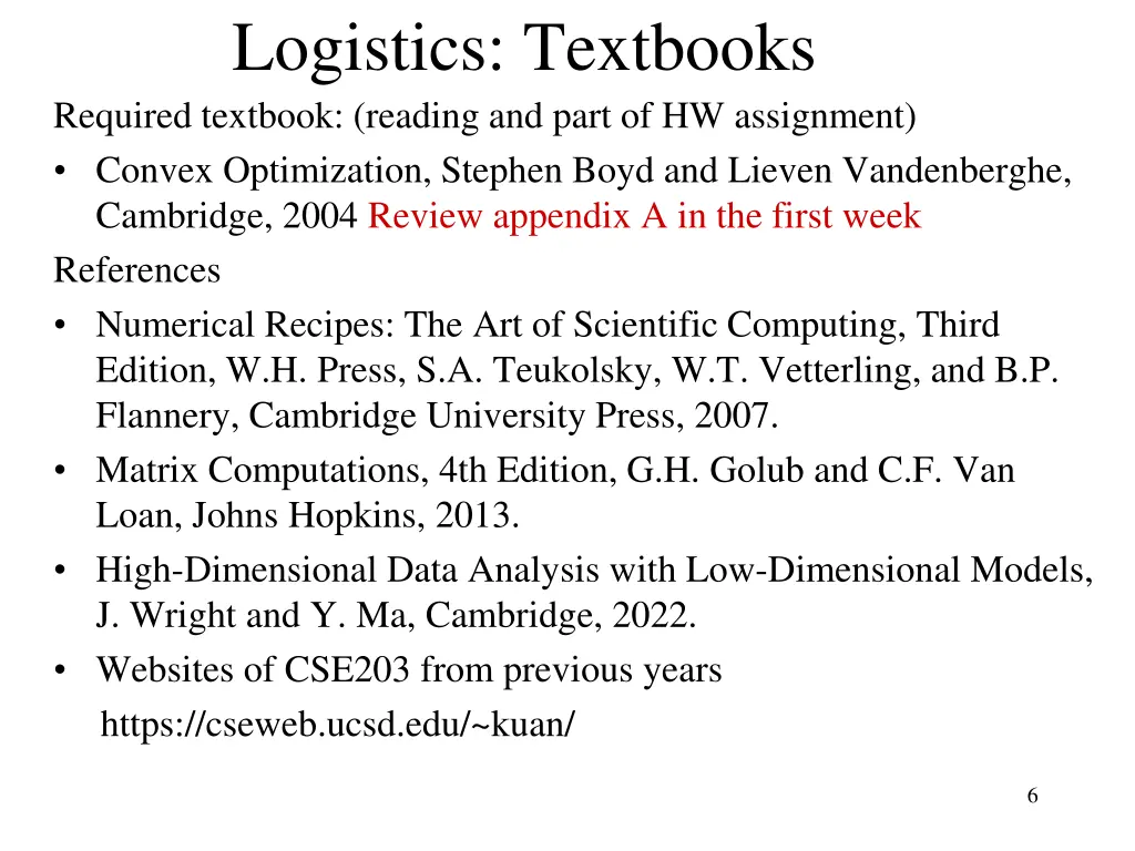 logistics textbooks required textbook reading