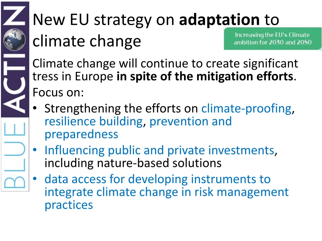 new eu strategy on adaptation to climate change