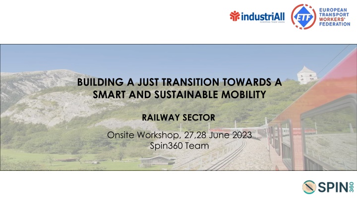building a just transition towards a smart