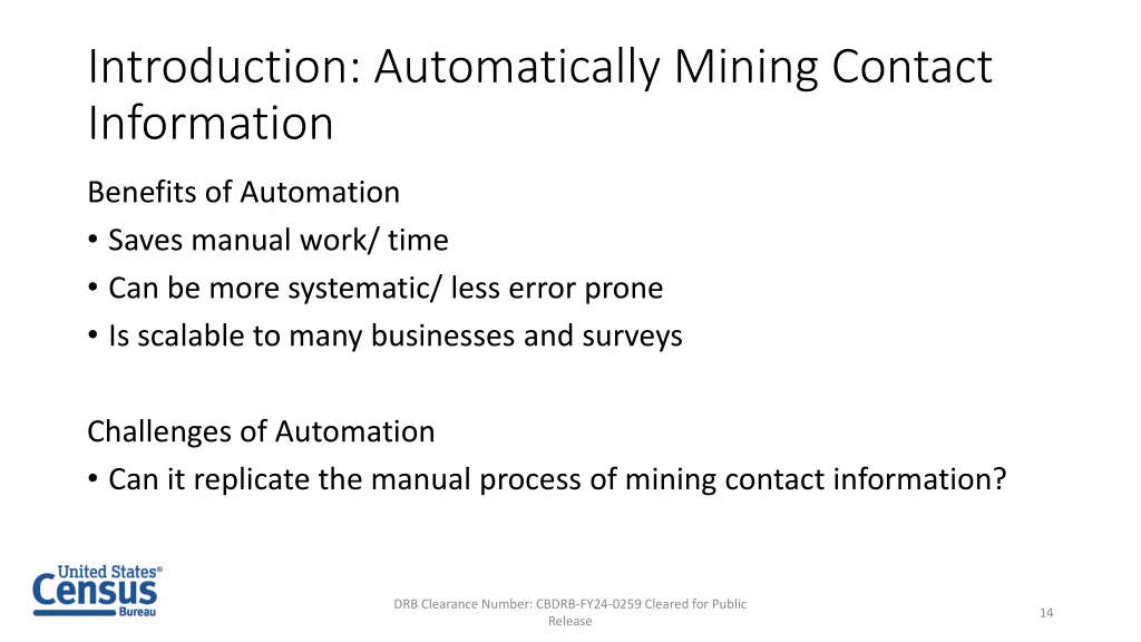 introduction automatically mining contact