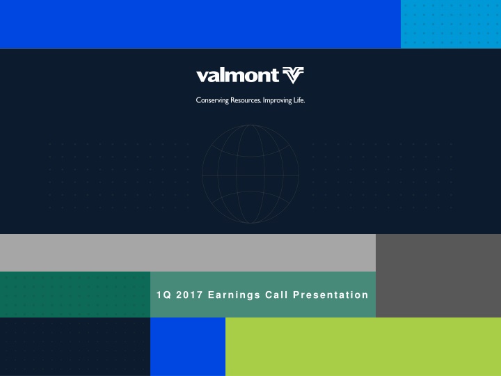 1q 2017 earnings call presentation