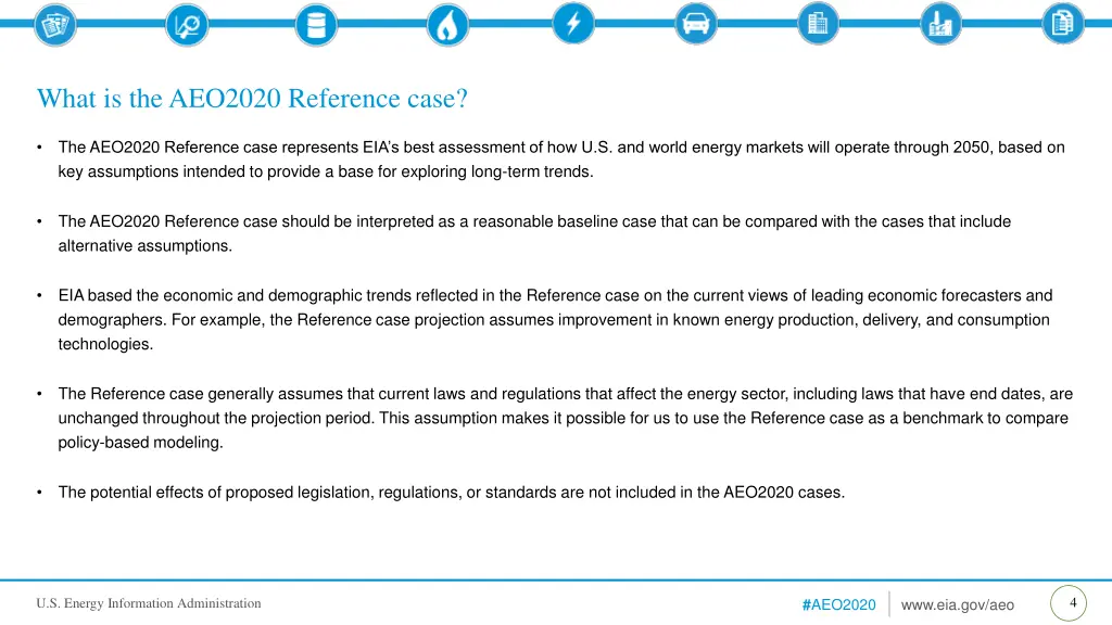 what is the aeo2020 reference case