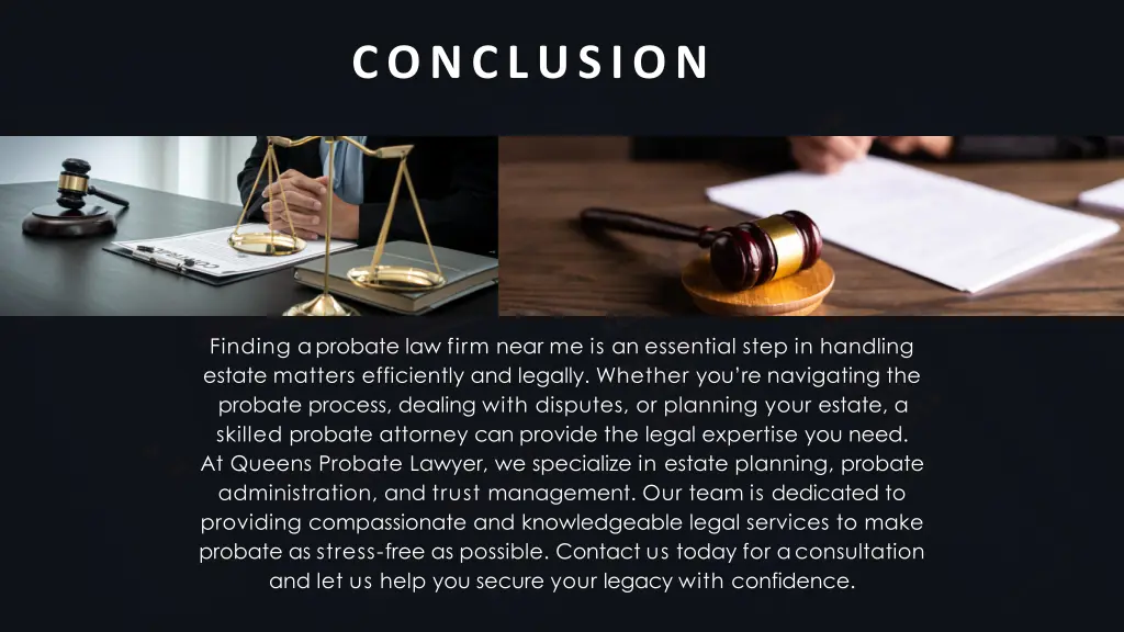 conclusion