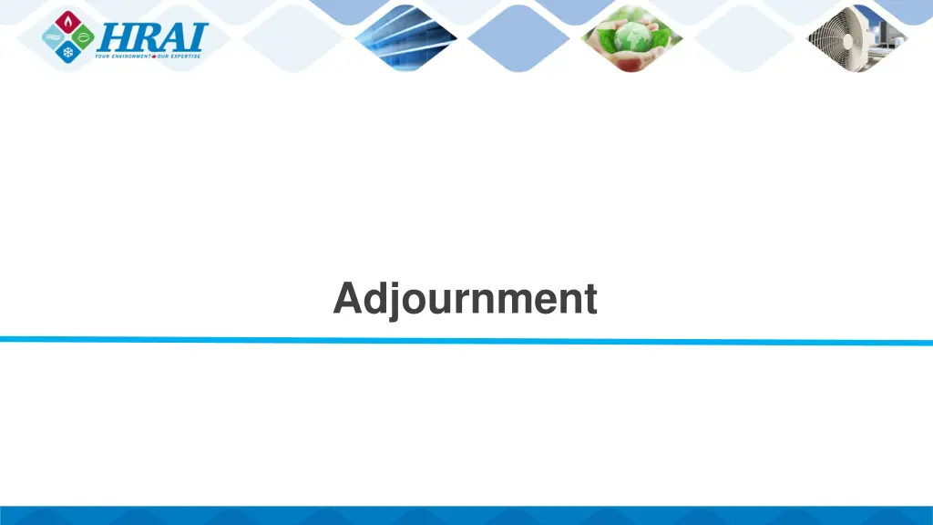 adjournment