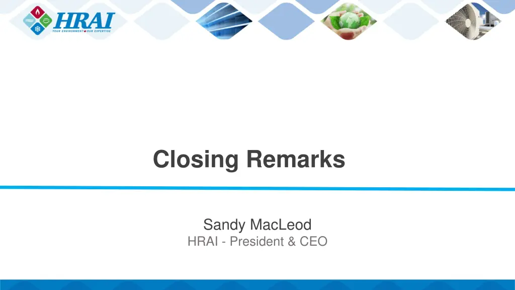 closing remarks