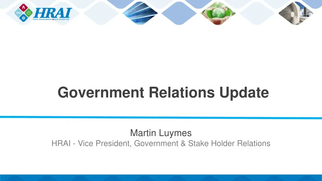 government relations update