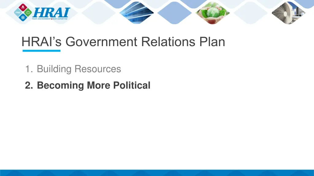 hrai s government relations plan 1